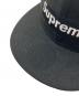 中古・古着 Supreme (シュプリーム) New Era (ニューエラ) National Champions Box Logo  ナショナルチャンピオンシップ　ボックスロゴ　キャップ　ウールキャップ ブラック サイズ:7 3/4 61.5cm：8000円