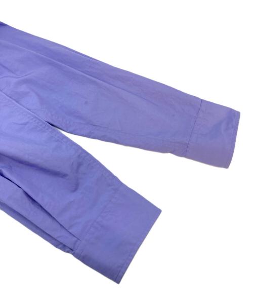 THE SHINZONE（ザ シンゾーン）THE SHINZONE (ザ シンゾーン) ショートシャツ　コットンシャツ　日本製 パープル サイズ:36の古着・服飾アイテム