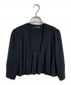 FOXEY NEWYORKフォクシーニューヨーク）の古着「フレアボレロ」｜ブラック