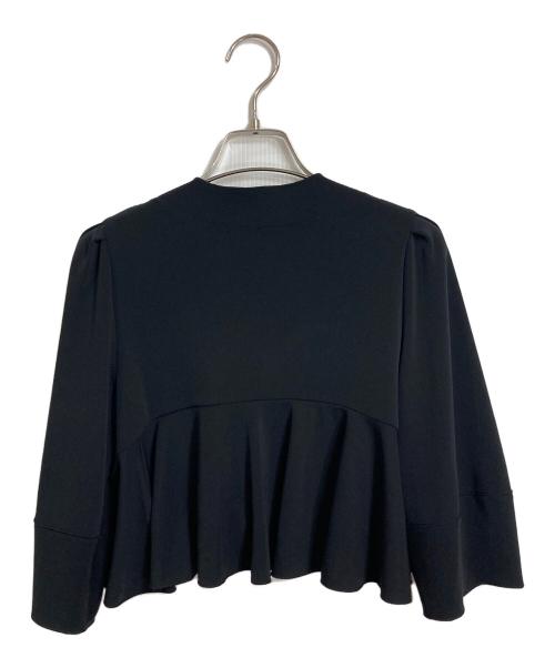 FOXEY NEWYORK（フォクシーニューヨーク）FOXEY NEWYORK (フォクシーニューヨーク) フレアボレロ ブラック サイズ:40の古着・服飾アイテム