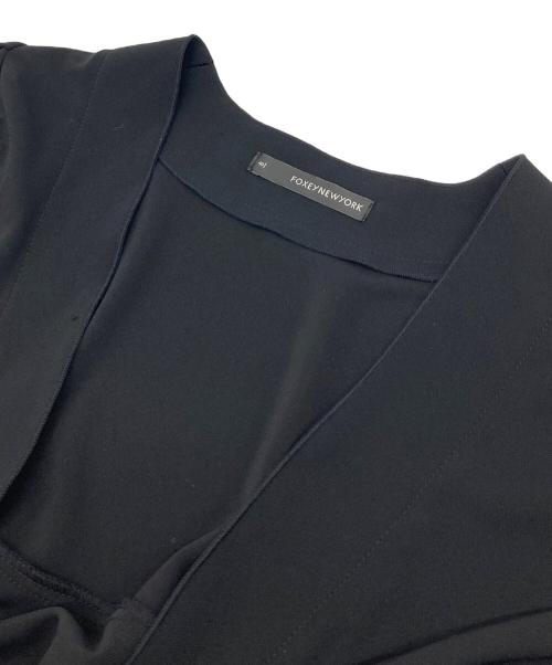 FOXEY NEWYORK（フォクシーニューヨーク）FOXEY NEWYORK (フォクシーニューヨーク) フレアボレロ ブラック サイズ:40の古着・服飾アイテム