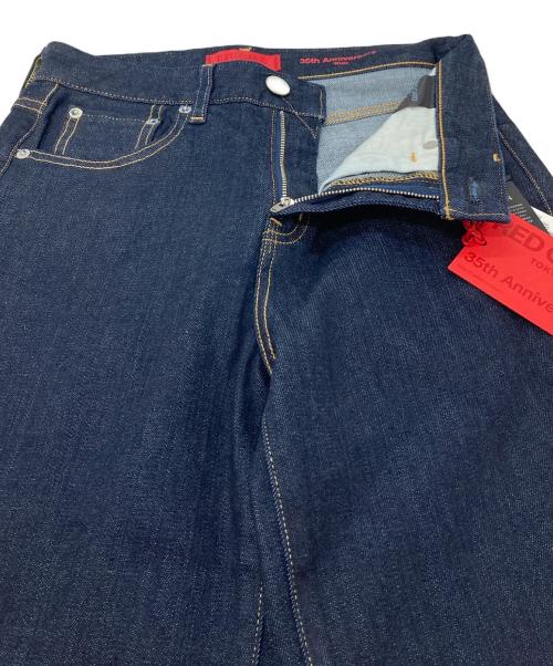 RED CARD（レッドカード）RED CARD (レッドカード) DRESSTERIOR (ドレステリア) ワイドデニムパンツ 35th Anniv． Wide  日本製 インディゴ サイズ:24 （サイズ02）の古着・服飾アイテム