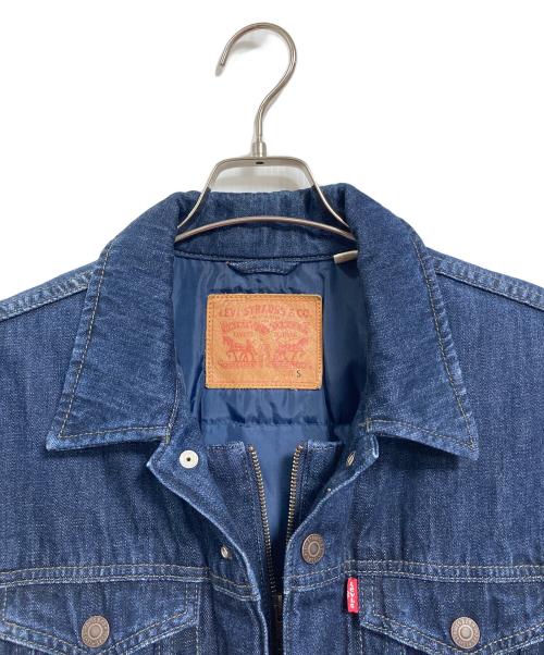 LEVI'S（リーバイス）LEVI'S (リーバイス) デニムダウンジャケット　デニムジャケット　アウター インディゴ サイズ:Sの古着・服飾アイテム