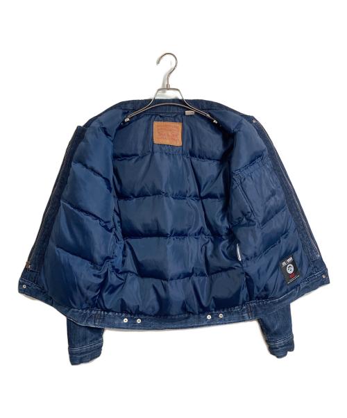LEVI'S（リーバイス）LEVI'S (リーバイス) デニムダウンジャケット　デニムジャケット　アウター インディゴ サイズ:Sの古着・服飾アイテム