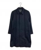 Yohji Yamamoto D’URBAN A.A.Rヨウジヤマモトダーバンアール）の古着「カシミヤステンカラーコート　ロングコート　アウター　」｜ブラック