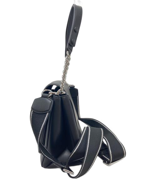 MARC JACOBS（マークジェイコブス）MARC JACOBS (マークジェイコブス) Jマークチェーンサッチェルバック　2WAYバッグ　ハンドバッグ　ショルダーバッグ ブラック サイズ:実寸参照の古着・服飾アイテム