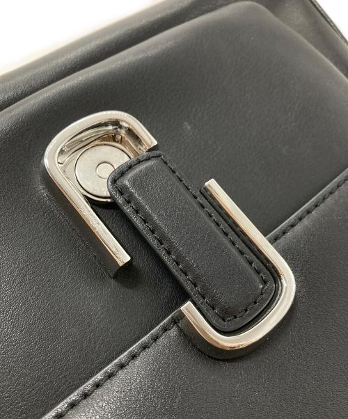 MARC JACOBS（マークジェイコブス）MARC JACOBS (マークジェイコブス) Jマークチェーンサッチェルバック　2WAYバッグ　ハンドバッグ　ショルダーバッグ ブラック サイズ:実寸参照の古着・服飾アイテム