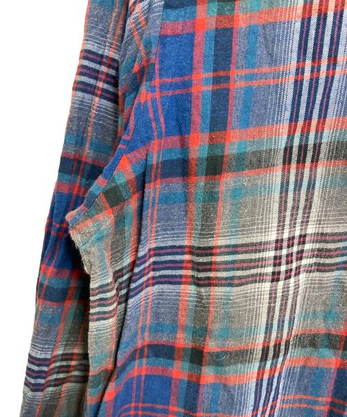 RALPH LAUREN（ラルフローレン）RALPH LAUREN (ラルフローレン) 【古着】ネルシャツ　チェックシャツ　オーバーサイズ　ポニー刺繍 マルチカラー サイズ:Lの古着・服飾アイテム