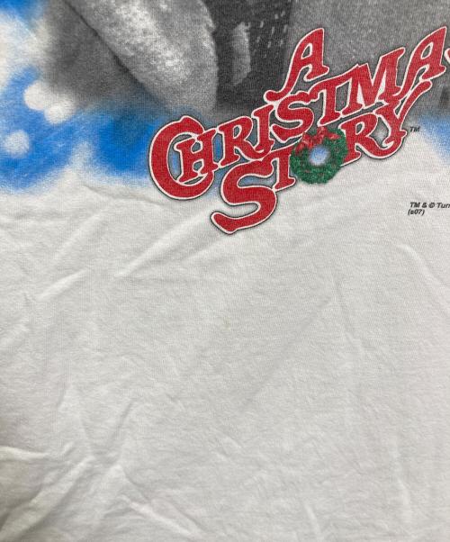 deville（デビル）deville (デビル) 【古着】A CHRISTMAS STORY ヴィンテージtシャツ　半袖カットソー　Tシャツ　Tee ホワイト サイズ:XXLの古着・服飾アイテム