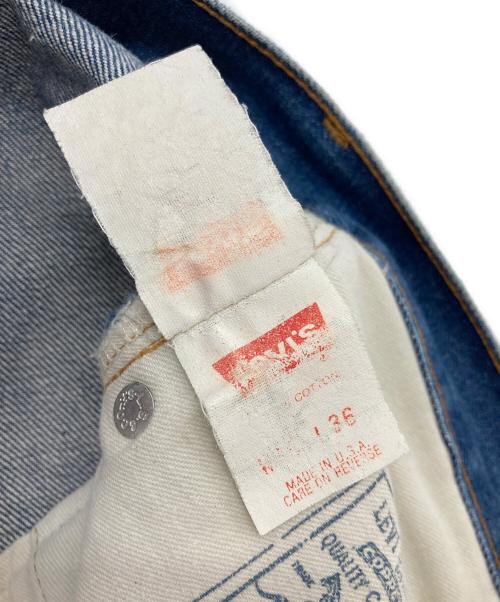 LEVI'S（リーバイス）LEVI'S (リーバイス) 【古着】90's 501デニムパンツ　ボタン裏555 BIGE バレンシア工場製　90年代　USA製 ブルー サイズ:W30の古着・服飾アイテム