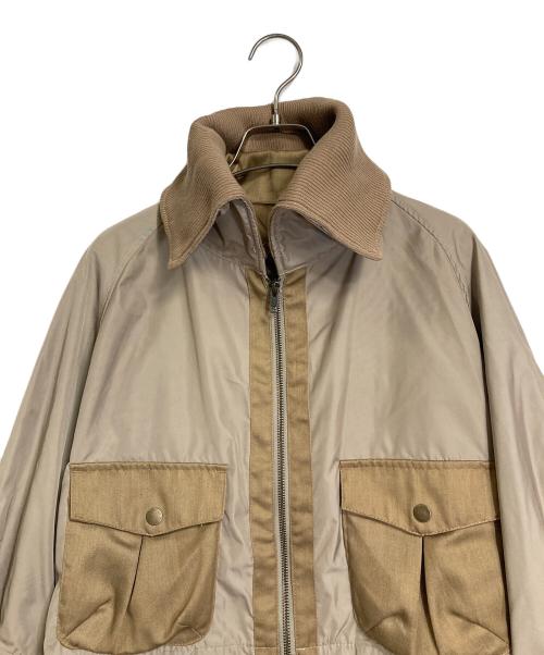 Ameri（アメリ）AMERI (アメリ) 3WAY　JUMBLE MILITARY JACKET  ベージュ サイズ:FREEの古着・服飾アイテム