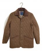 BROOKS BROTHERSブルックスブラザーズ）の古着「キルティングジャケット　アウター　中綿ジャケット　MOON社製」｜ブラウン