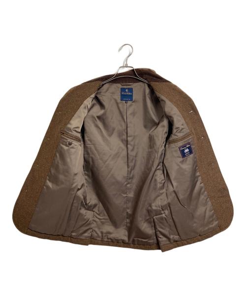 BROOKS BROTHERS（ブルックスブラザーズ）BROOKS BROTHERS (ブルックスブラザーズ) キルティングジャケット　アウター　中綿ジャケット　MOON社製 ブラウン サイズ:XSの古着・服飾アイテム