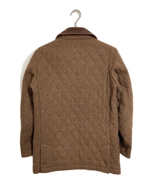 BROOKS BROTHERS（ブルックスブラザーズ）BROOKS BROTHERS (ブルックスブラザーズ) キルティングジャケット　アウター　中綿ジャケット　MOON社製 ブラウン サイズ:XSの古着・服飾アイテム