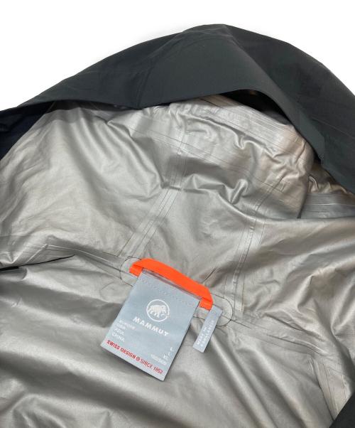 MAMMUT（マムート）MAMMUT (マムート) Convey Tour HS Hooded Jacket Classic ゴアテックス　アウター　スポーツ　アウトドア ブラック サイズ:Lの古着・服飾アイテム