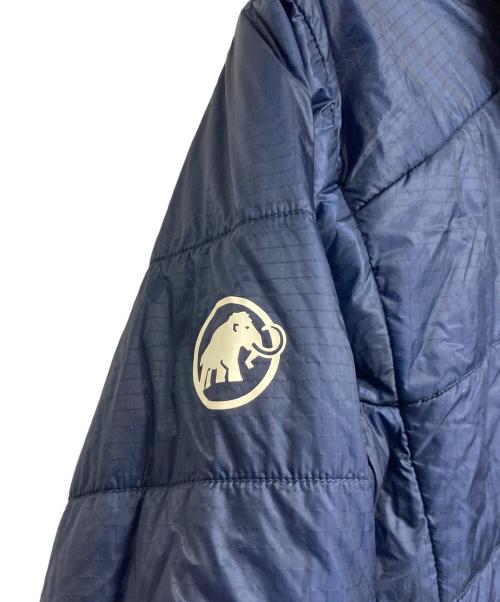 MAMMUT（マムート）MAMMUT (マムート) アイガーヨッホ ライト インサレーション フーデット ジャケット　アウター　中綿ジャケット　スポーツ　アウトドア　ダブルジップ ネイビー サイズ:ASIA：XL   EU/US：Lの古着・服飾アイテム