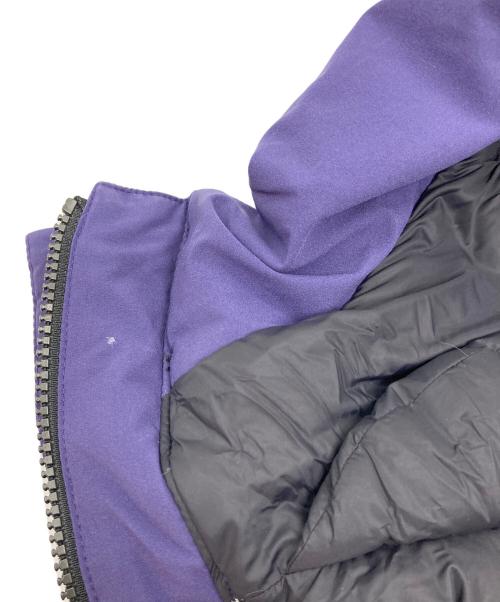 FIRST DOWN（ファーストダウン）FIRST DOWN (ファーストダウン) ダウンジャケット　アウター　スポーツ　アウトドア パープル サイズ:Lの古着・服飾アイテム