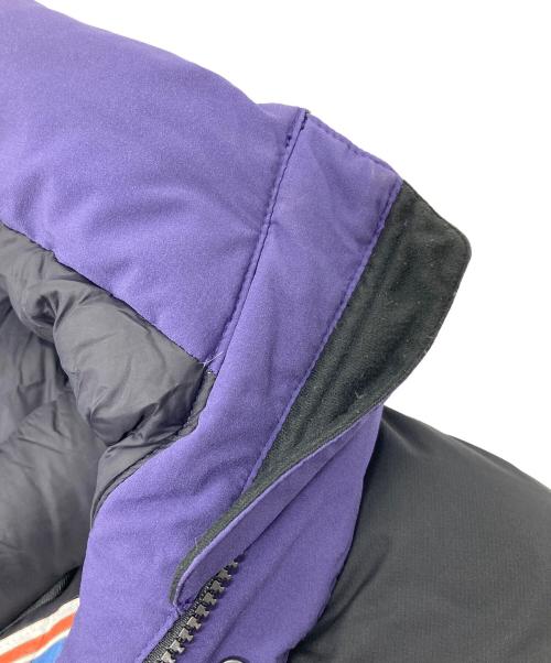 FIRST DOWN（ファーストダウン）FIRST DOWN (ファーストダウン) ダウンジャケット　アウター　スポーツ　アウトドア パープル サイズ:Lの古着・服飾アイテム