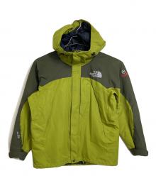 THE NORTH FACE（ザ ノース フェイス）の古着「SUMMIT SERIES サミットシリーズ GORE-TEXゴアテックス マウンテンパーカー ジャケット　スポーツ　アウトドア」｜グリーン×カーキ