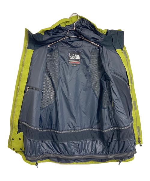 THE NORTH FACE（ザ ノース フェイス）THE NORTH FACE (ザ ノース フェイス) SUMMIT SERIES サミットシリーズ GORE-TEXゴアテックス マウンテンパーカー ジャケット　スポーツ　アウトドア グリーン×カーキ サイズ:Mの古着・服飾アイテム