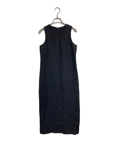 Ron Herman（ロンハーマン）Ron Herman (ロンハーマン) リネンノースリーブワンピース ブラック サイズ:XSの古着・服飾アイテム