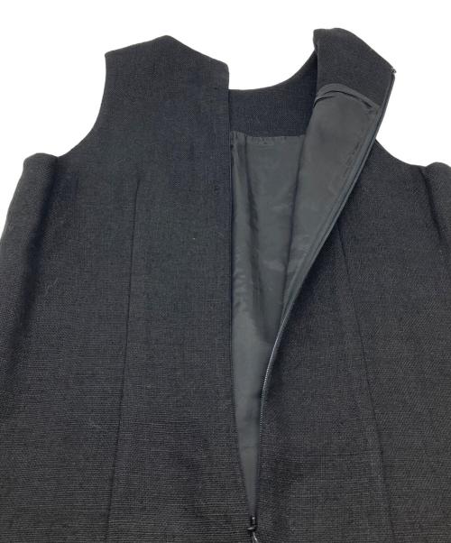 Ron Herman（ロンハーマン）Ron Herman (ロンハーマン) リネンノースリーブワンピース ブラック サイズ:XSの古着・服飾アイテム