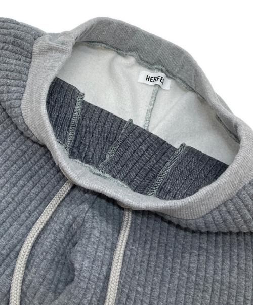 HERFEE（ハーフィー）HERFEE (ハーフィー) QUILTING SWEAT PANTS スウェットパンツ グレー サイズ:FREEの古着・服飾アイテム