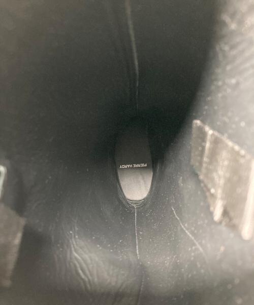 PIERRE HARDY（ピエールアルディ）PIERRE HARDY (ピエールアルディ) ベルトデザインレザーロングブーツ　ロングブーツ　レザーブーツ　イタリア製 ブラック サイズ:36の古着・服飾アイテム