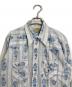DEE CEE BRAND (ディーシーブランド) 【古着】70’Sフラワーウエスタンシャツ　花柄　70年代　USA製 スカイブルー サイズ:15 1/2−33：8000円