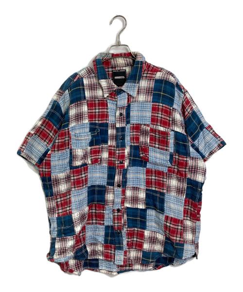 NEIGHBORHOOD（ネイバーフッド）NEIGHBORHOOD (ネイバーフッド) 03SS パチワーク半袖シャツ　 サイズ:Lの古着・服飾アイテム