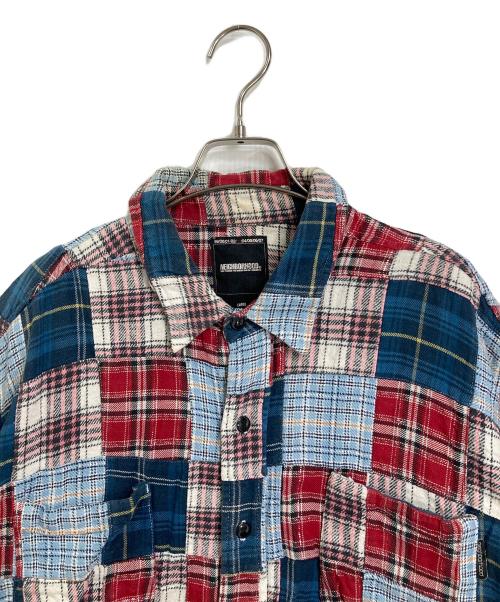 NEIGHBORHOOD（ネイバーフッド）NEIGHBORHOOD (ネイバーフッド) 03SS パチワーク半袖シャツ　 サイズ:Lの古着・服飾アイテム