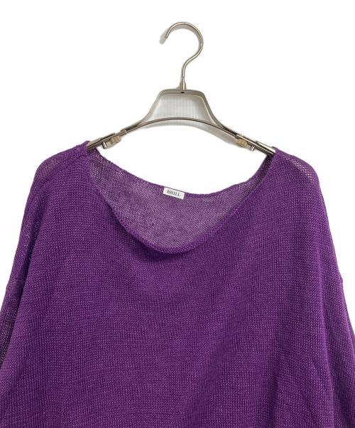 BRILL（ブリル）BRILL (ブリル) リネンコットンリラックスプルオーバー パープル サイズ:FREEの古着・服飾アイテム
