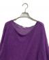BRILL (ブリル) リネンコットンリラックスプルオーバー パープル サイズ:FREE：10000円