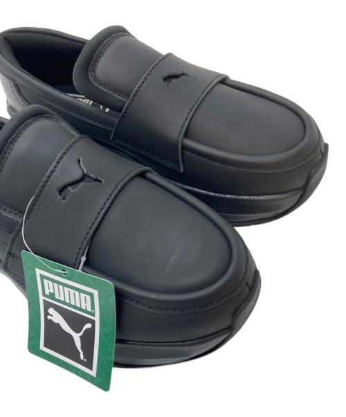 PUMA（プーマ）PUMA (プーマ) ローファー Women's Loafer 厚底ローファー ブラック サイズ:UK3.5の古着・服飾アイテム