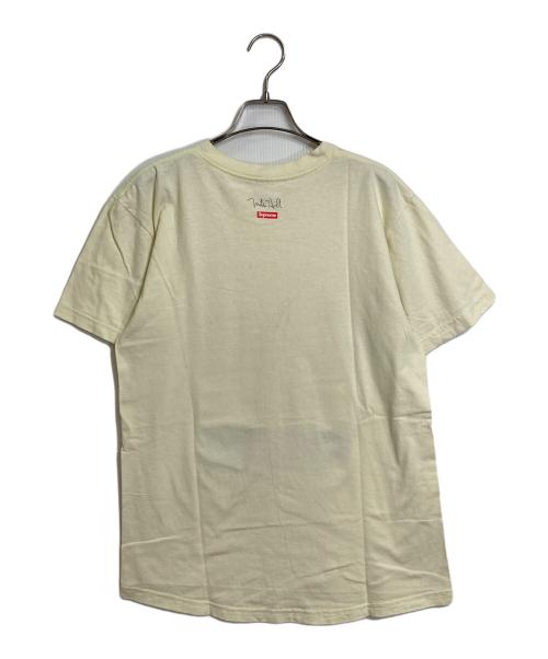 SUPREME（シュプリーム）SUPREME (シュプリーム) MIKE HILL (マイクヒル) 17SS MIKE HILL Runner S/S Tee 半袖カットソー　Tシャツ　USA製 イエロー サイズ:Mの古着・服飾アイテム