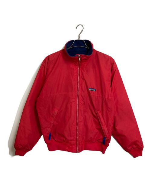 Patagonia（パタゴニア）Patagonia (パタゴニア) 90s シェルドシンチラジャケット　 USA製 90年代 レッド サイズ:Mの古着・服飾アイテム
