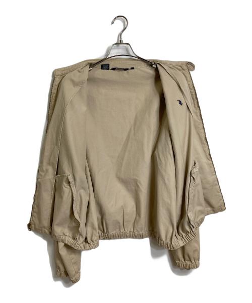 POLO RALPH LAUREN（ポロ・ラルフローレン）POLO RALPH LAUREN (ポロ・ラルフローレン) スイングトップ　コットンジャケット　USA製　三角タグ ベージュ サイズ:XLの古着・服飾アイテム