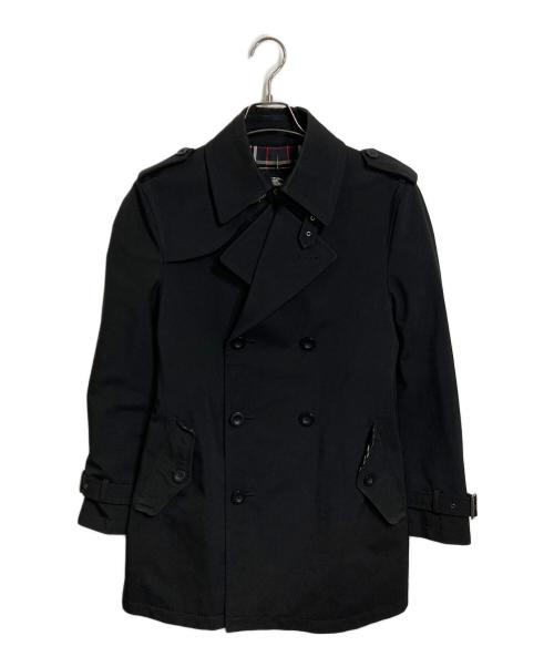 BURBERRY BLACK LABEL（バーバリーブラックレーベル）BURBERRY BLACK LABEL (バーバリーブラックレーベル) トレンチコート ブラック サイズ:Mの古着・服飾アイテム