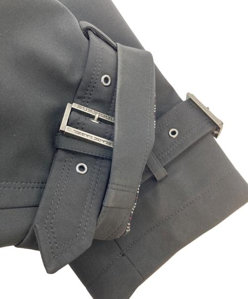 BURBERRY BLACK LABEL（バーバリーブラックレーベル）BURBERRY BLACK LABEL (バーバリーブラックレーベル) トレンチコート ブラック サイズ:Mの古着・服飾アイテム