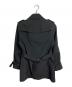 BURBERRY BLACK LABEL (バーバリーブラックレーベル) トレンチコート ブラック サイズ:M：16000円