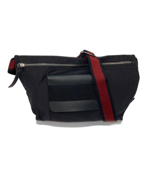 jack gomme（ジャックゴム）jack gomme (ジャックゴム) ボディーバッグ　ウエストバッグ ブラック サイズ:実寸参照の古着・服飾アイテム