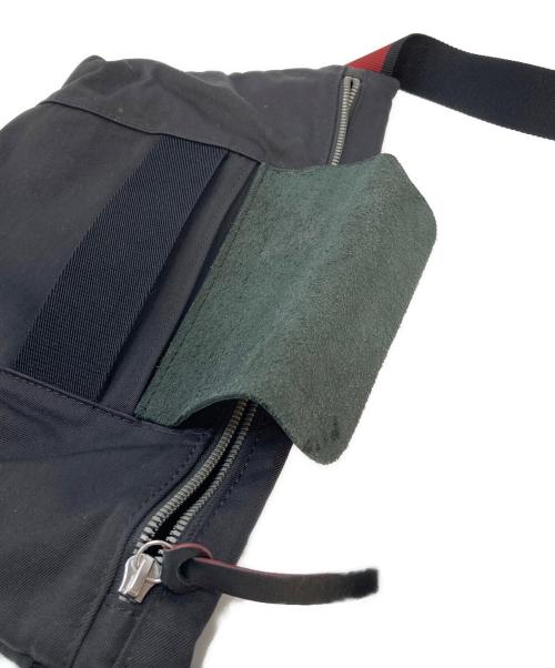 jack gomme（ジャックゴム）jack gomme (ジャックゴム) ボディーバッグ　ウエストバッグ ブラック サイズ:実寸参照の古着・服飾アイテム