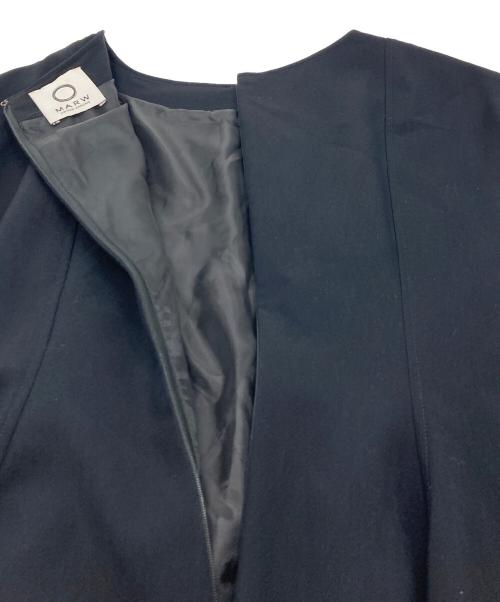 MARW UNITED ARROWS（マルゥ ユナイテッドアローズ）MARW UNITED ARROWS (マルゥ ユナイテッドアローズ) バルーンワンピース ブラック サイズ:Mの古着・服飾アイテム