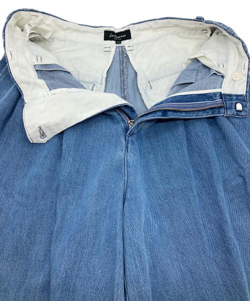 IENA（イエナ）IENA (イエナ) LEDENIM TUCK TROUSERデニム ブルー サイズ:38の古着・服飾アイテム
