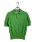 MACPHEE（マカフィー）の古着「アルパカシャギー ポロプルオーバー」｜グリーン