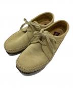 CLARKSクラークス）の古着「ウィーバー オーク スエード　スウェード」｜ベージュ