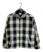 BIG MIKEビックマイク）の古着「Rayon Mix Ombre Drizzler」｜ブラック×グレー