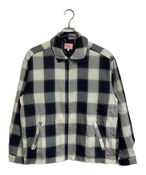 BIG MIKE（ビックマイク）BIG MIKE (ビックマイク) Rayon Mix Ombre Drizzler ブラック×グレー サイズ:XLの古着・服飾アイテム