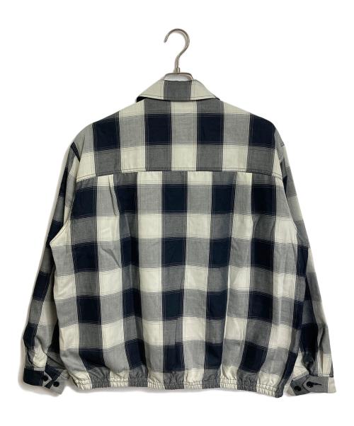 BIG MIKE（ビックマイク）BIG MIKE (ビックマイク) Rayon Mix Ombre Drizzler ブラック×グレー サイズ:XLの古着・服飾アイテム