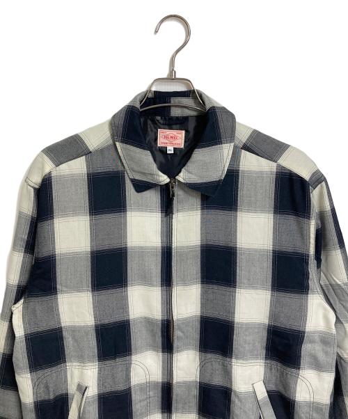 BIG MIKE（ビックマイク）BIG MIKE (ビックマイク) Rayon Mix Ombre Drizzler ブラック×グレー サイズ:XLの古着・服飾アイテム